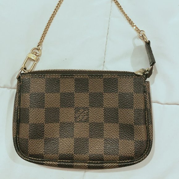 Louis Vuitton Handbags - MINI POCHETTE ACCESSOIRES - Damier Ebene